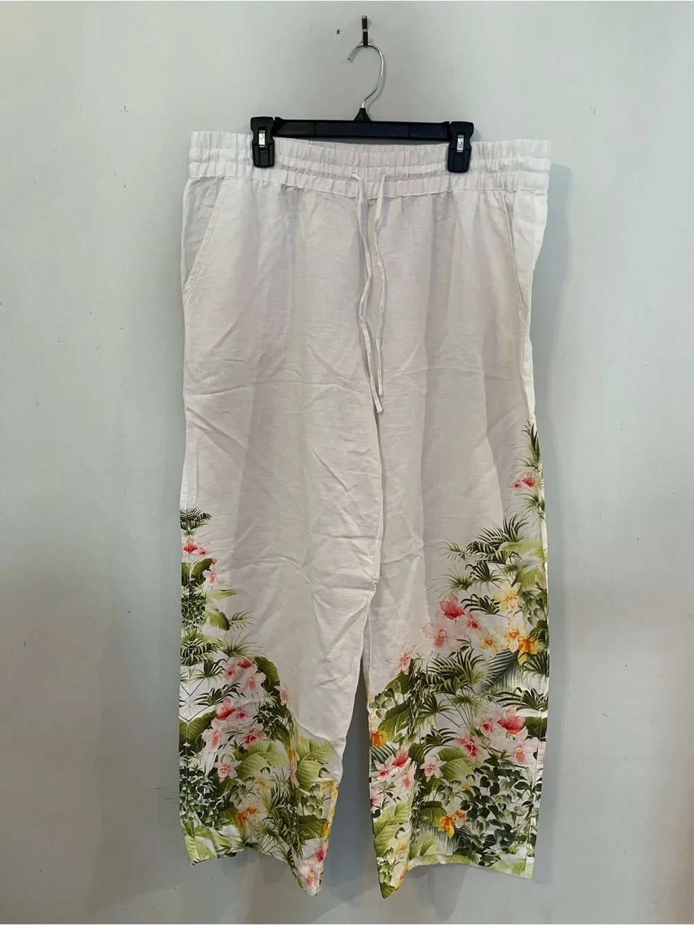 Tommy Bahama Linen Tropical Print Pants - Picture 1 of 6
